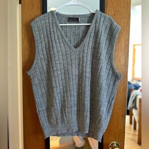 Vintage Grey Sweater Vest